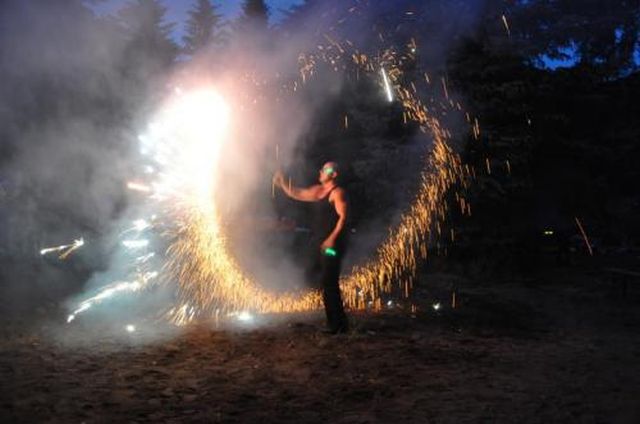 Feuershow buchen