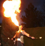 Feuershow aus Potsdam - Rick on Fire